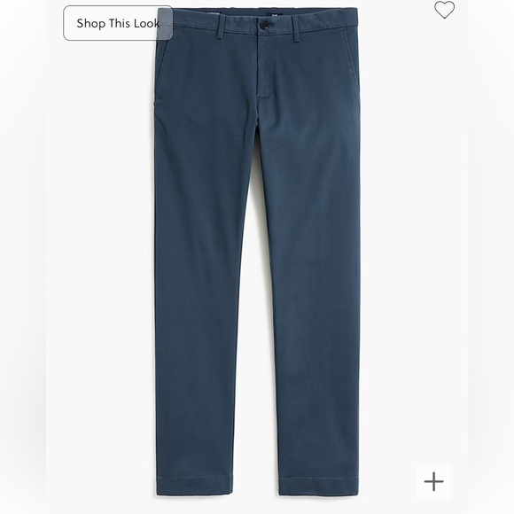 J crew Slim-fit TruTemp365® chino pant deep midnight - Picture 5 of 6